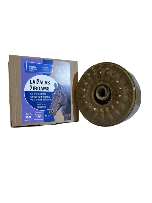 Laižomas papildas žirgų sąnariams - su linų sėmenimis